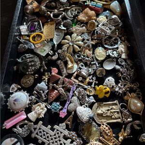 Assorted Vintage Charms and pendants
